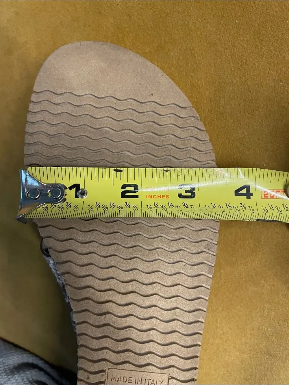 Sesto Meucci Sylke wedge sandal snake print leather 8N